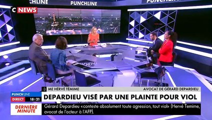 EN DIRECT - L'avocat de Gérard Depardieu affirme que l'acteur conteste toute agression sexuelle, tout viol alors qu'une plainte a été déposée contre lui par une jeune actrice de 22 ans