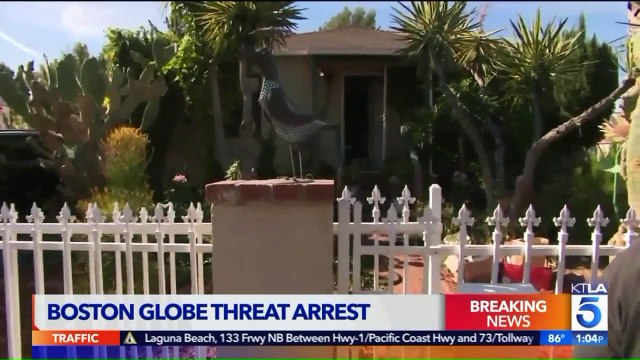 California Man Arrested for Allegedly Threatening to Shoot Boston Globe Employees