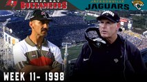 Dungy takes on Coughlin! | Bucs vs. Jags, 1998