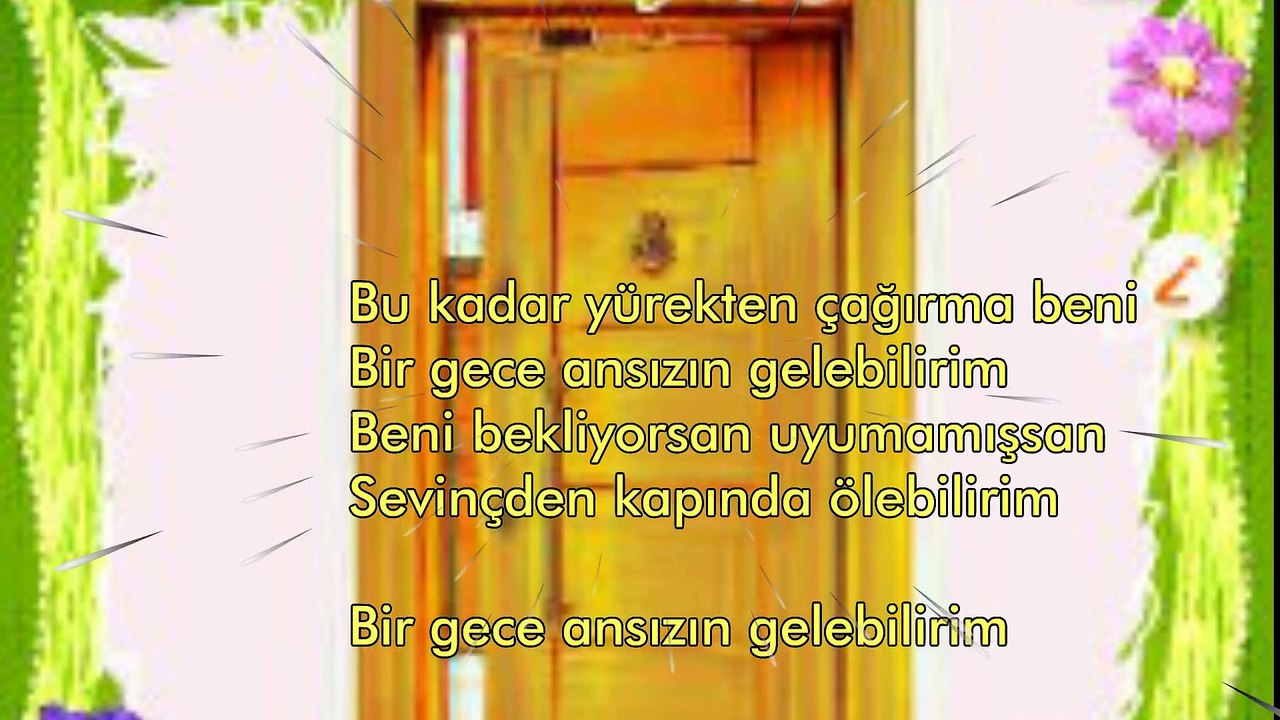 A POEM BİR GECE ANSIZIN GELEBİLİRİM ŞARKISI İNCELENİYOR