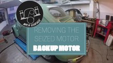 VW Beetle 1963 - Backup Motor (Part 1) - Remove Siezed motor #removeengine #vwbeetle #vwcarocha
