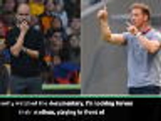 'Underdog' Nagelsmann delighted to draw idol Guardiola in the UCL
