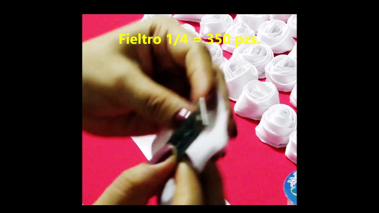 ✿✿Flores para Ramo de novia (primera parte)//Bridal bouquet (first part)