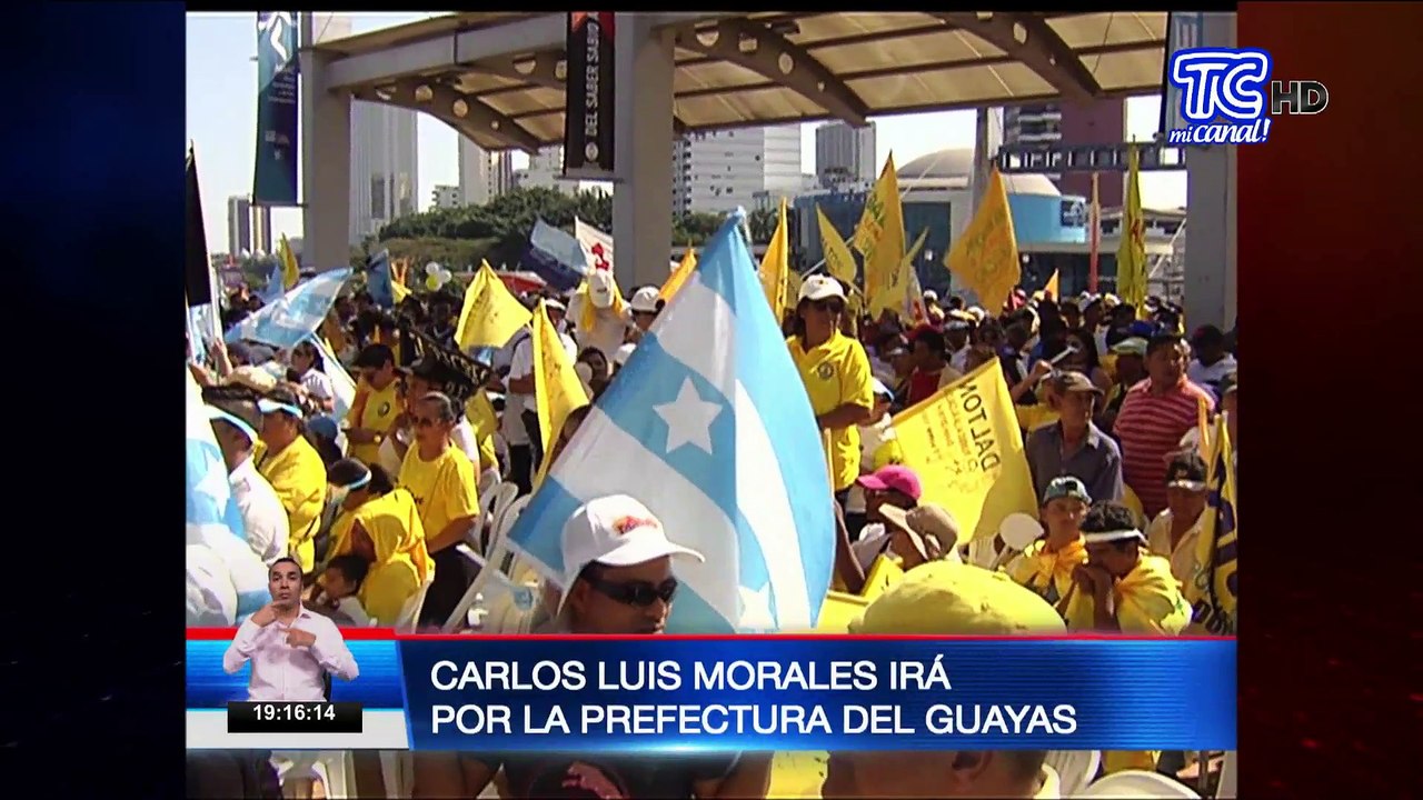Partido Social Cristiano presentó su candidato a la Prefectura del Guayas