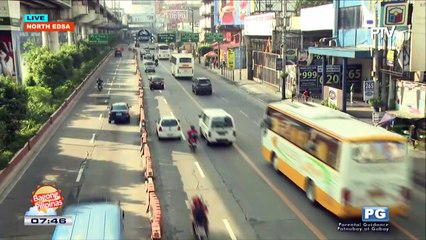 TRAFFIC UPDATE: North EDSA