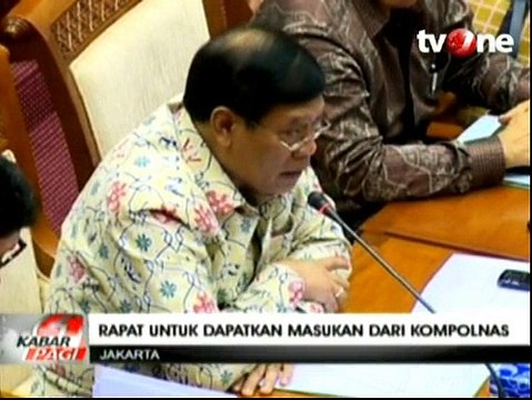 Komisi III DPR dan Kompolnas Gelar Rapat Bahas Calon Kapolri