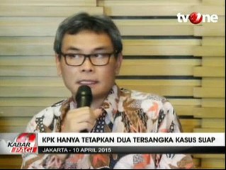KPK Lepas Polisi Pengantar Uang Suap
