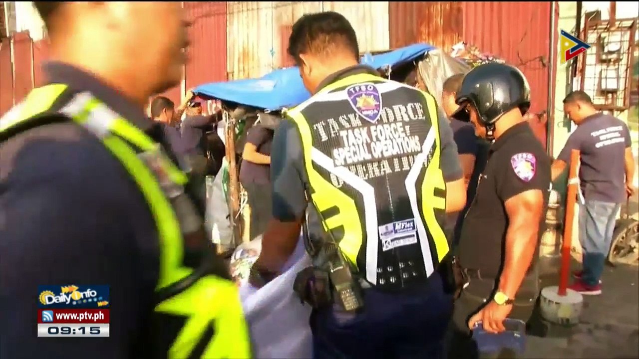 Update hinggil sa clearing operations ng MMDA sa Mabuhay lanes