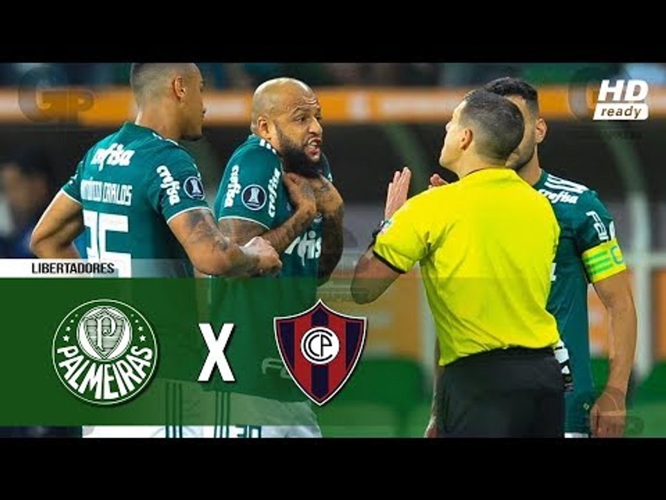 Palmeiras 0 x 1 Cerro Porteño (HD) Melhores Momentos (1º Tempo) Copa Libertadores 30/08/2018
