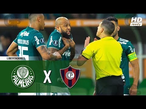 Palmeiras 0 x 1 Cerro Porteño (HD) Melhores Momentos (1º Tempo) Copa Libertadores 30/08/2018