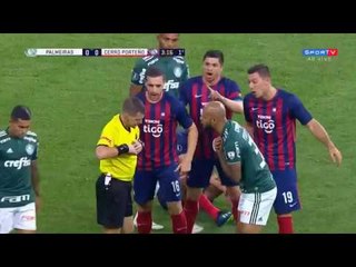 FELIPE MELO DÁ ENTRADA CRIMINOSA E É EXPULSO NO COMEÇO DO JOGO ! Palmeiras x Cerro Porteño