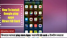 How to backup play store Apps on SD card