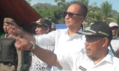 Mensos Serahkan Bantuan Rp 5,9 M untuk Korban Gempa Lombok