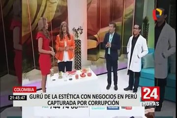 Colombia: capturan a Stella Durán, la gurú de la estética, por caso de corrupción