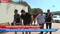 İnsan kaçakçıları suç üstü yakalandı!