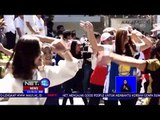 Kemeriahan Flashmob Mahasiswa Satya Wacana Dalam Menyambut Asian Games-NET12