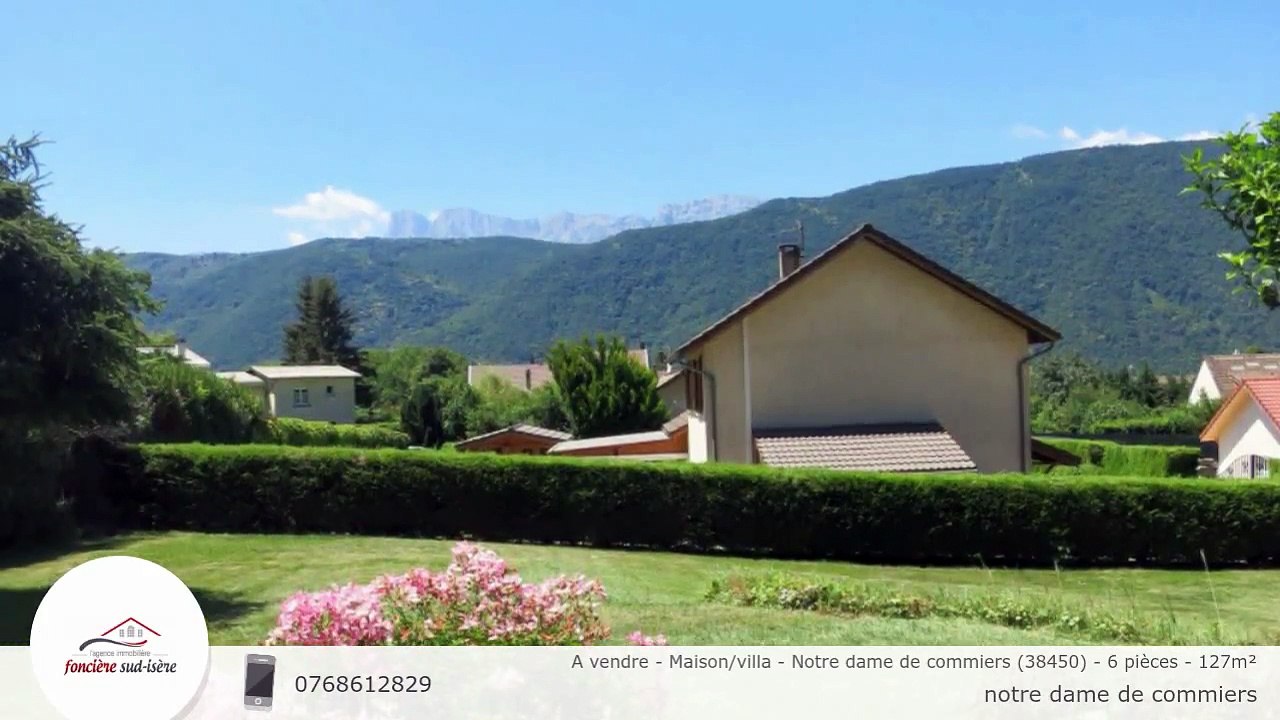 A vendre - Maison/villa - Notre dame de commiers (38450) - 6 pièces - 127m²