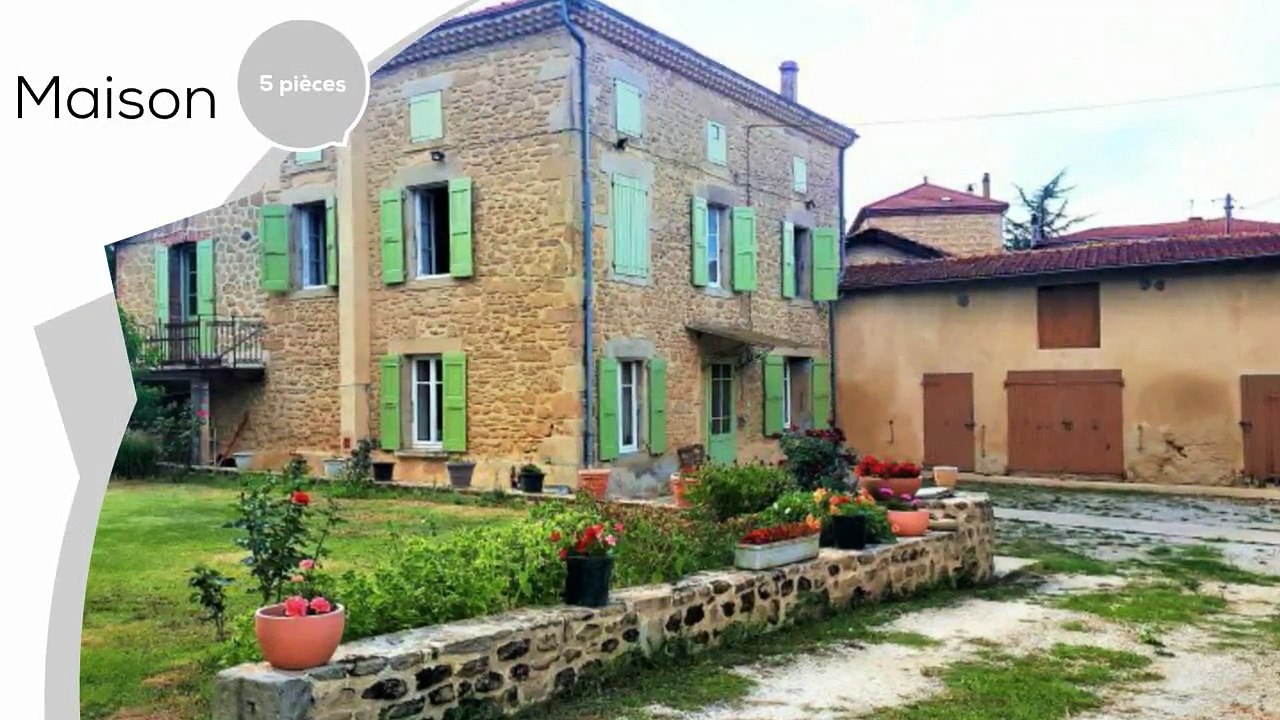 A vendre - Maison/villa - St barthelemy de vals (26240) - 5 pièces - 200m²