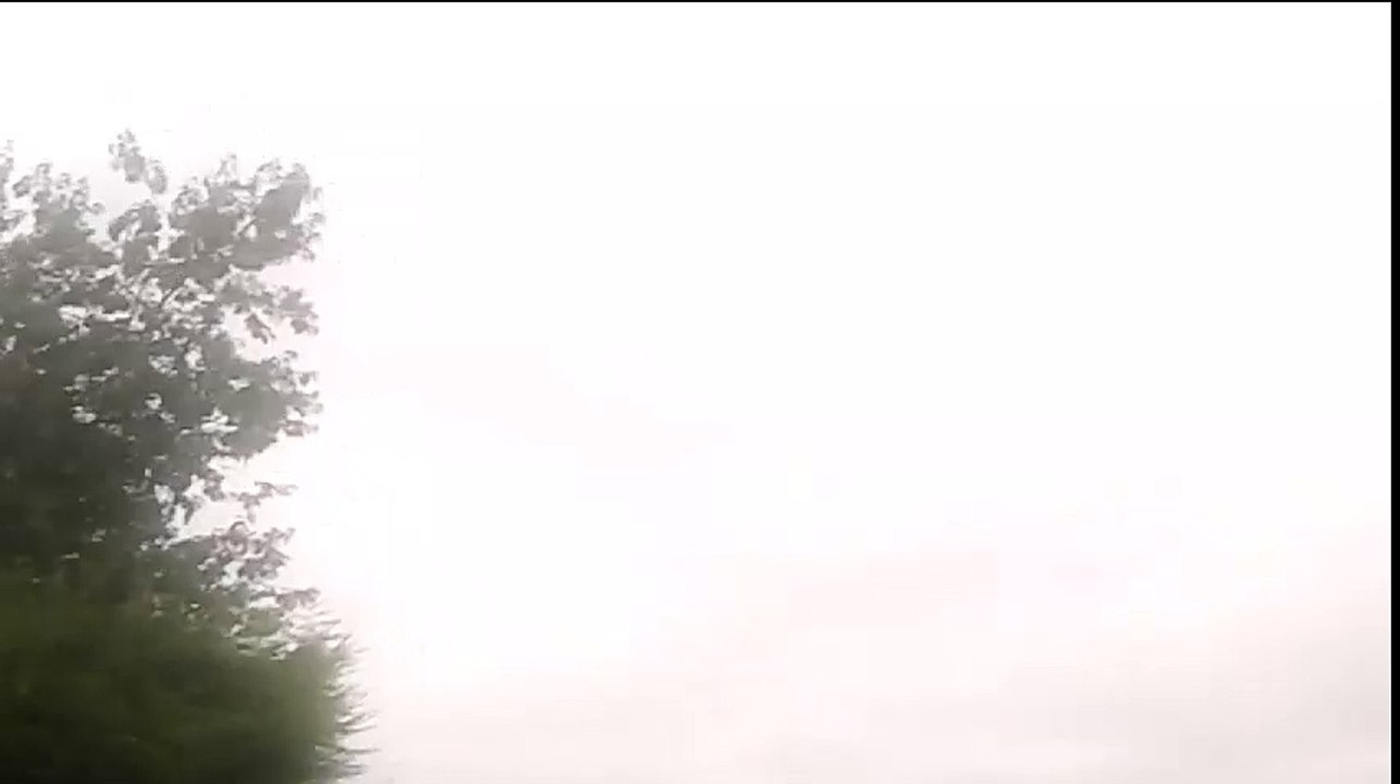 Stormy Dark Cloudy Grey Skies before a Lightning Thunderstorm