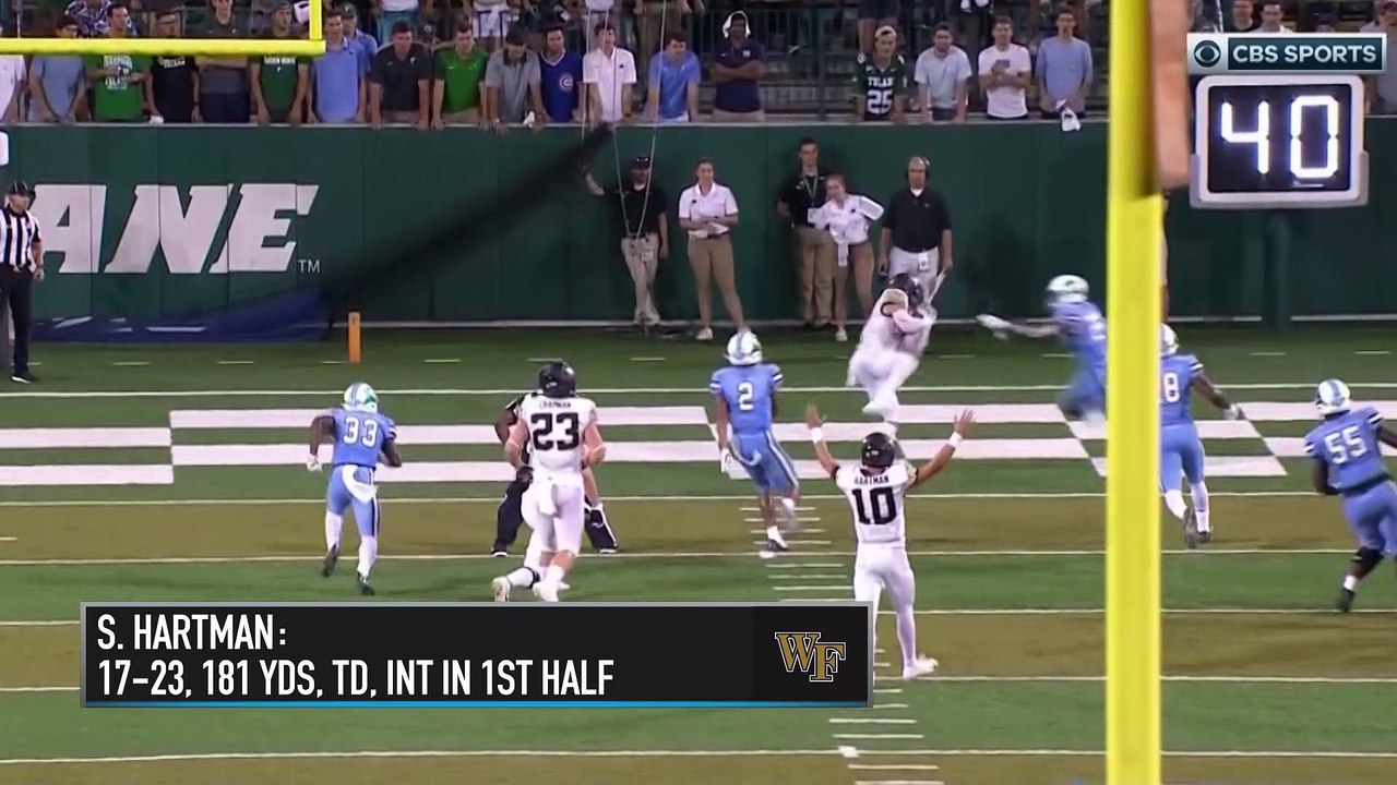 Wake Forest vs. Tulane Football Highlights (2018)