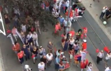 Atatürkçüler İstanbul’u inletti