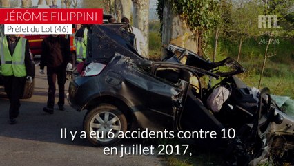 Limitation à 80 km/h : "la tendance est positive", selon le préfet du Lot