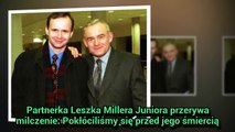 Partnerka Leszka Millera Juniora przerywa milczenie: Pokłóciliśmy się przed jego śmiercią