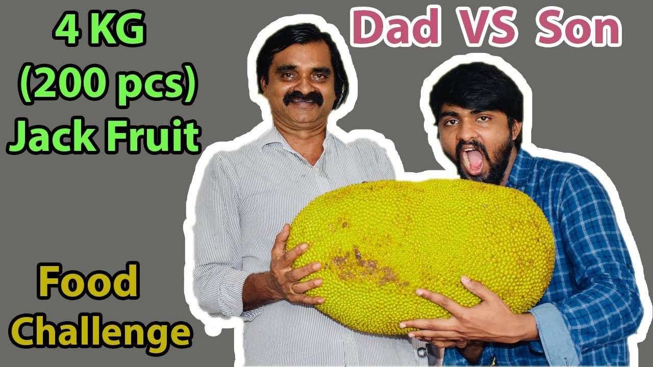 4 KG (200 Pcs) Jack Fruit Eating in 7 mins | 55 Years Daddy VS 24 Years Son | Tamil Food Challenge |