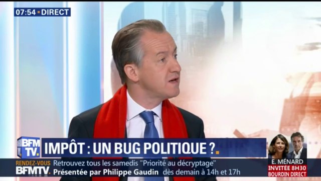 Si le prélèvement à la source ne se fait pas ça sera un scandale politique estime Christophe Barbier