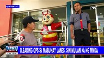 Clearing ops sa Mabuhay lanes, sinimulan na ng MMDA