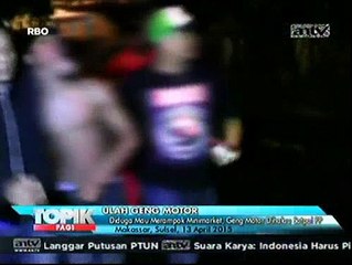 Diduga Hendak Rampok Minimarket, Geng Motor Ditangkap Satpol PP