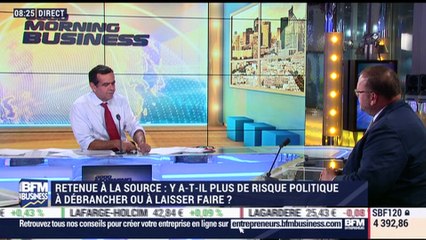 Retenue à la source: y a-t-il plus de risque politique à débrancher ou à laisser faire ? - 31/08