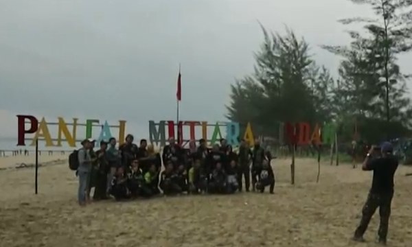 Eksotisme Keindahan Pantai Hutan Mangrove di Kutai
