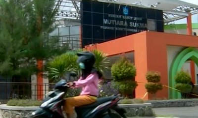 Akibat Gempa RSJ Mutiara Sukma Rusak Parah