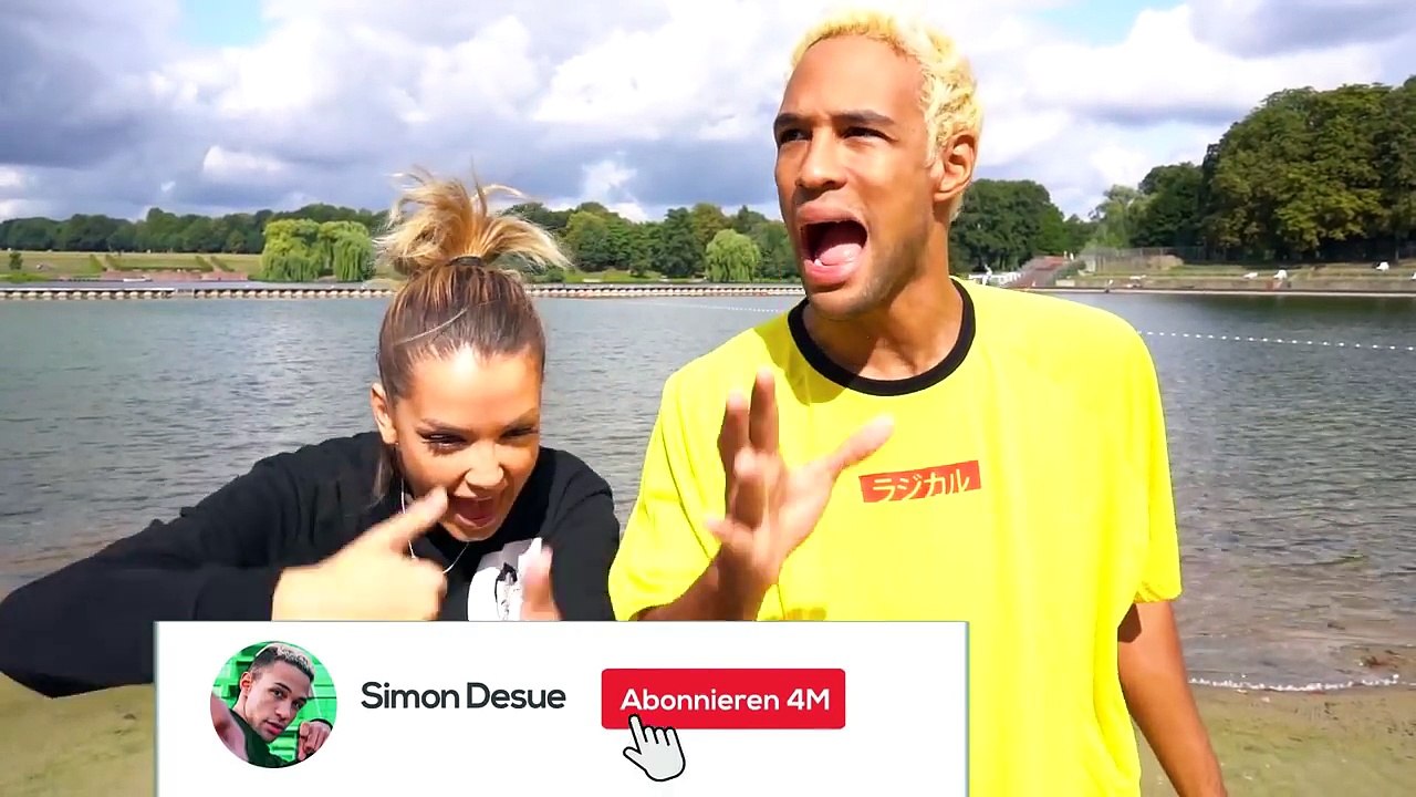 ich kletter in den größten WASSERBALLON der Welt!