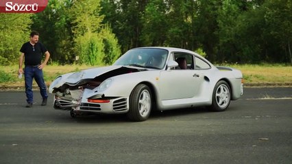 Kazalı Porsche 959