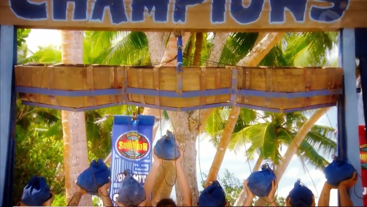 Australian Survivor: Champions vs Contenders - Immunity Challenge: Shower Caddies