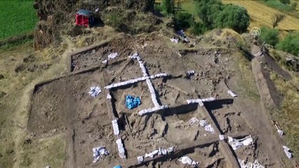 Kanlıtaş'ta 8 bin yıl önce kırmızı ve sarı boya üretilmiş - ESKİŞEHİR