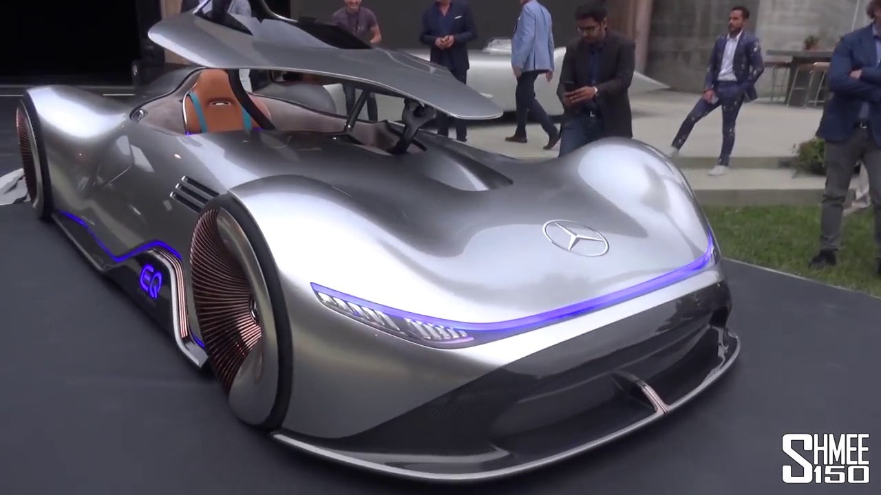 The Mercedes Vision EQ SIlver Arrow Has Arrived from the Future! - FIRST LOOK
