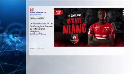 MBaye Niang au Stade rennais