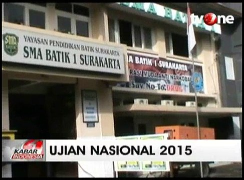 Tak Bisa Akses Server, UN SMA Batik 1 Solo Molor