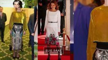 أجمل إطلالات الملكة رانيا عبر السنين بتوقيع مصمّمي الأزياء العرب