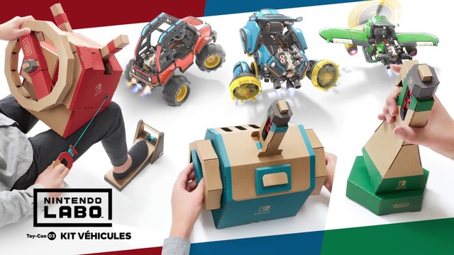 Nintendo Labo (Toy-Con 03 Kit Véhicules) - Présentation détaillée