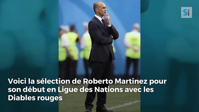 Voici la sélection de Roberto Martinez pour son début en Ligue des Nations avec les Diables rouges