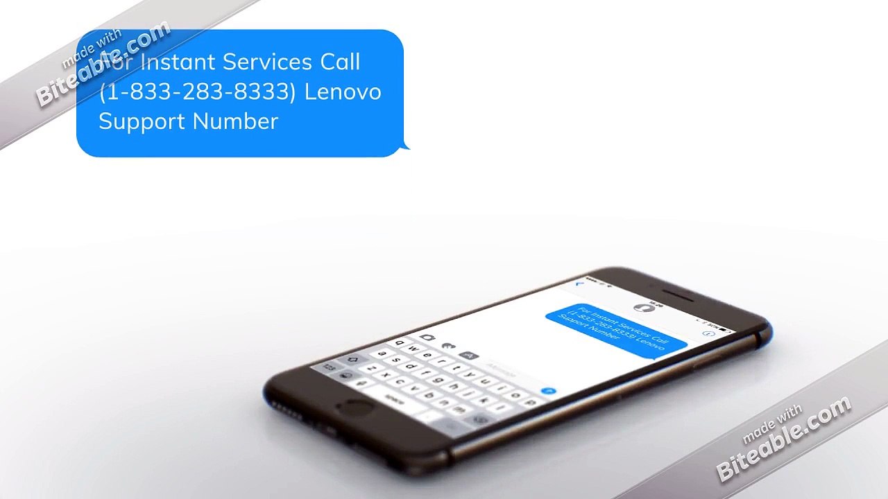 Contact (1-833-283-8333) Lenovo Support Number For Instant Query