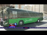 Bus Shalawat Siap Mengantar Calon Jemaah Haji dari Pemondokan ke Masjidil Haram #NETHaji2018