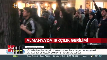 Almanya'da ırkçı protestolar devam ediyor