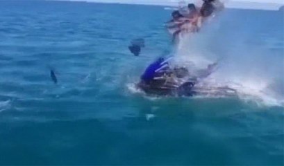 Jet-ski Bomba Gibi Patladı