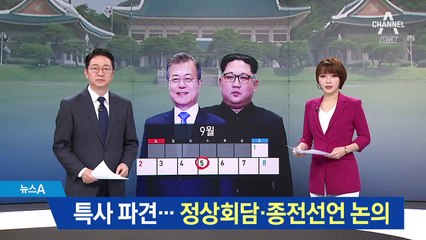 9월 5일 특사 파견…정상회담·종전선언 논의
