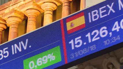El Ibex 35 se mantiene por debajo de los 9.500 enteros